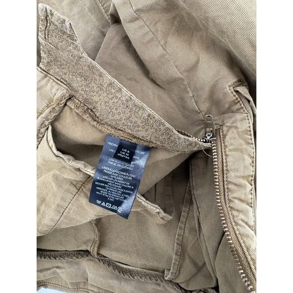 Anthropologie Olive Shorts (B51#13) - Picture 8 of 12